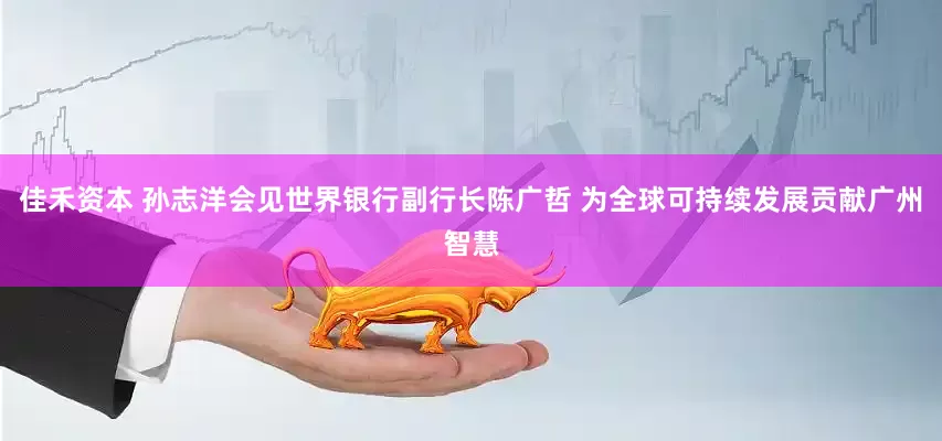佳禾资本 孙志洋会见世界银行副行长陈广哲 为全球可持续发展贡献广州智慧