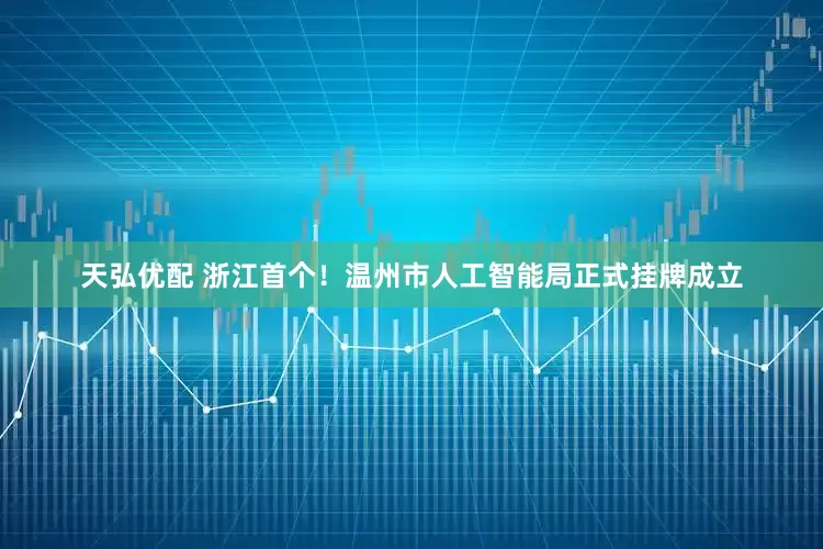 天弘优配 浙江首个！温州市人工智能局正式挂牌成立